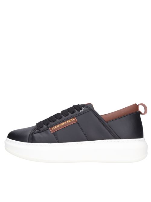 Sneakers Eco-Wembley ALEXANDER SMITH | WAU 18BBO ECONERO-MARRONE